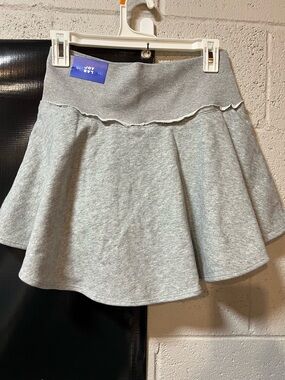 JoyLab Heather Gray Circle Skort